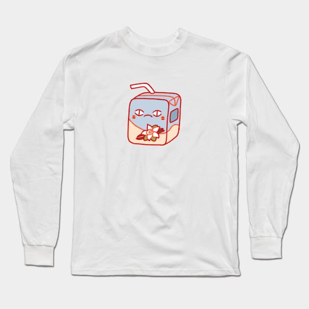 Milk Vanilla Long Sleeve T-Shirt by krowsunn